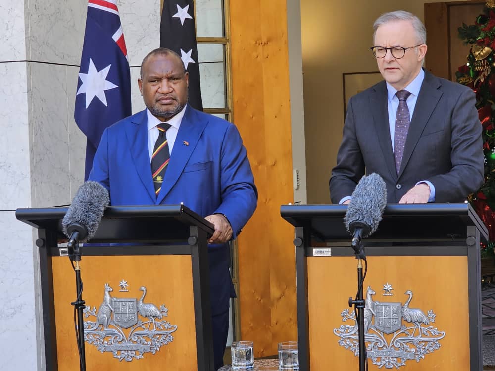 Prime Minister James Marape will become the first island leader in the Pacific to address the Australian Federal Parliament next month.